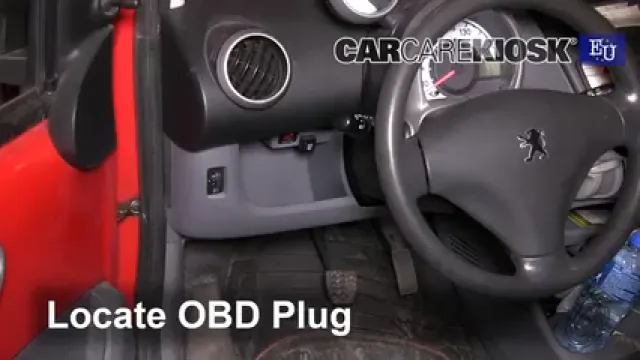 2008 Peugeot 107 Trendy 1.0L 3 Cyl. Lumière « Check engine » du moteur Diagnostic